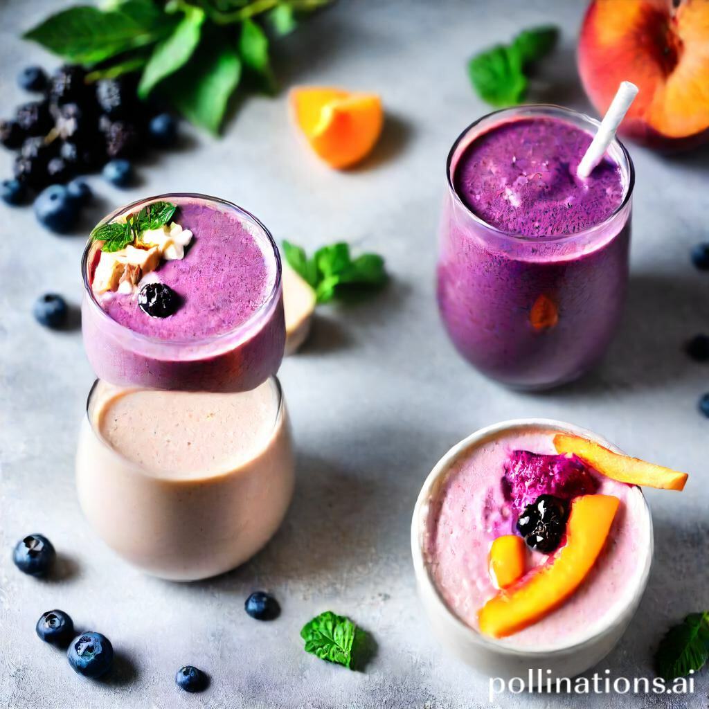 Silken Tofu. A Plant Based Creamy Alternative
1. Exploring the smooth and creamy texture of silken tofu
2. Smoothie recipes incorporating silken tofu for a dairy free option a. Silken tofu and blueberry smoothie b. Silken tofu and peach smoothie c